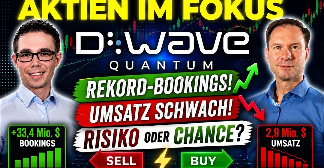 Aktienanalysen der Woche: D-Wave Quantum, Palantir & Cisco Systems