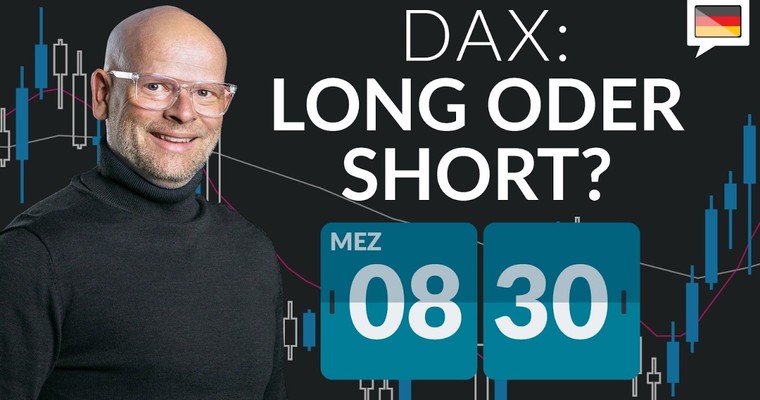 DAX Wochenstart mit "BAD NEWS" - "DAX Long oder Short?" mit Marcus Klebe - 18.05.2026