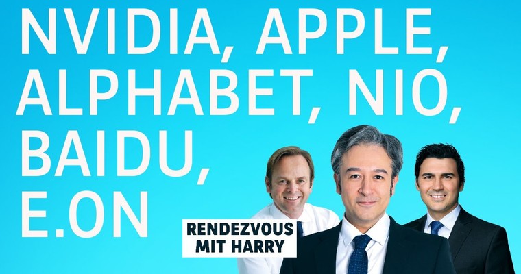 Nvidia, Apple, Alphabet, Baidu, Nio, E.ON, Dow Jones – Rendezvous mit Harry vom 18.05.2026 - Charttechnik mit Harald Weygand