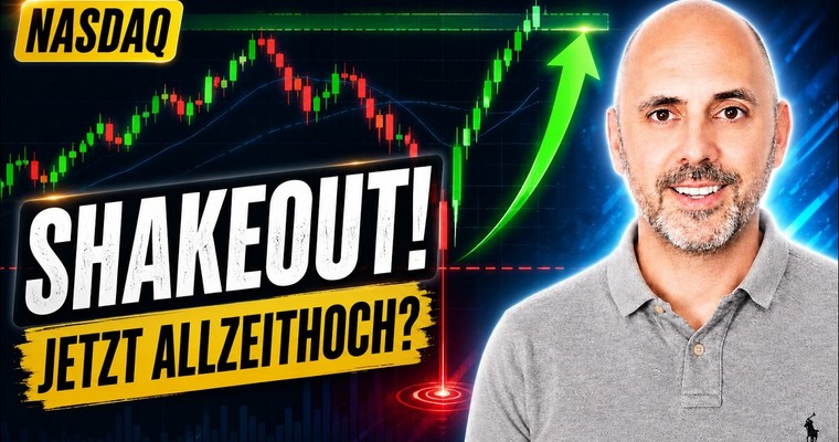 Nasdaq Livetrading: Shakeout am Vorwochentief – kommt jetzt das Allzeithoch?