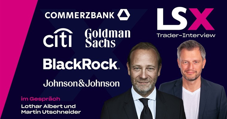 Trader-Interview mit Martin Utschneider Commerzbank GoldmanSachs Citigroup BlackRock Johnson&Johnson