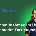 Renes Market Minutes - Gewinnmitnahmen im Aktienmarkt! DAX kräftiger unter Druck!