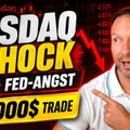 Nasdaq-Schock geht weiter: CPI-Daten, Fed-Angst & 1.000-Dollar-Trade live