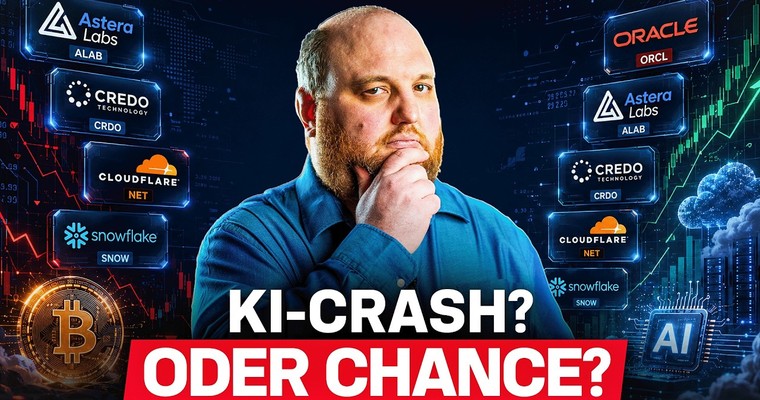 KI/AI-"Crash" - und warum viele Tech-Aktien jetzt spannend sind!
