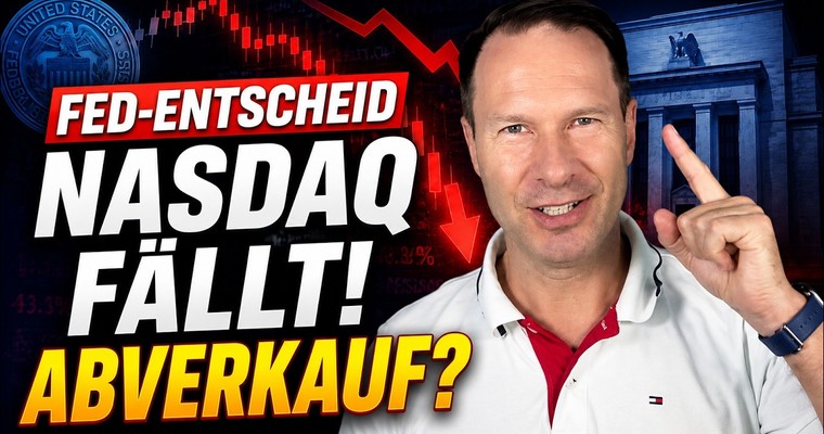 Nasdaq fällt nach Fed-Entscheid: Kommt jetzt der nächste Abverkauf?