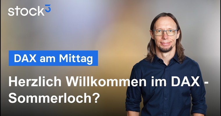 DAX am Mittag - Abschalten und den Tag genießen?!