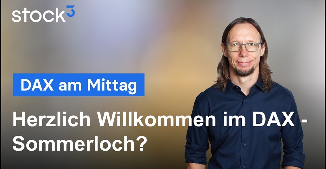 DAX am Mittag - Abschalten und den Tag genießen?!