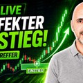 DAX Livetrading: Perfekter Long-Einstieg – Limit fast punktgenau getroffen!