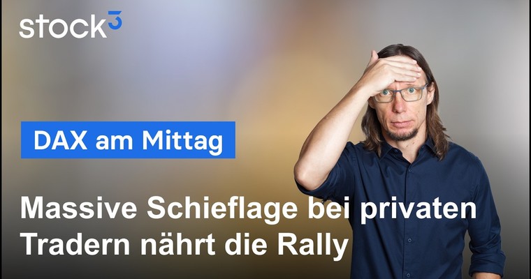 DAX am Mittag - Volles Risiko! Käufer machen Druck! Allzeithoch im Visier und eine Gruppe leidet!