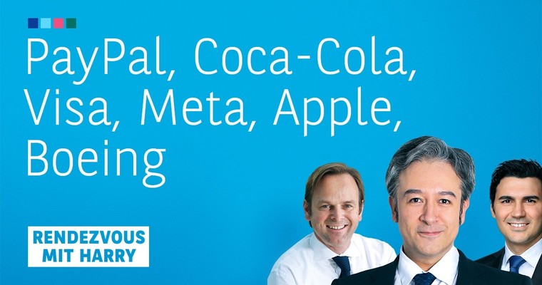 PayPal, Coca-Cola, Boeing, Visa, Meta, Apple, Robinhood, KLA - Charttechnik mit Harald Weygand