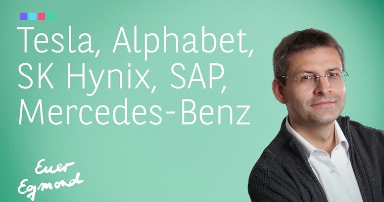 Tesla, Alphabet, SK Hynix, SAP, Mercedes-Benz - Marktausblick mit Egmond Haidt