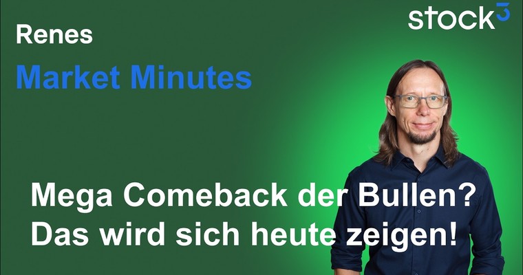 Renes Market Minutes - Amazon, Microsoft & KI wieder im Hypemodus? Turnaround bei Technologie?