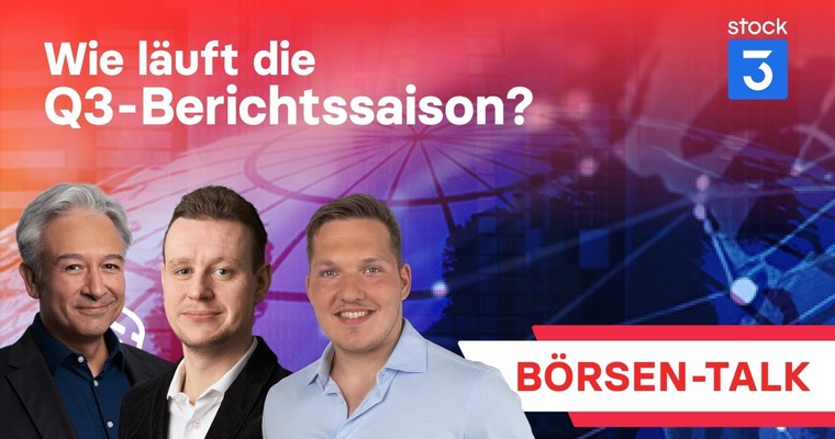Wie läuft die Q3-Berichtssaison? Adidas, Amazon, Volkswagen, Nemetschek, Micron, Sandisk uvm. im Börsen-Talk