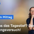 DAX am Mittag - Die Käufer schlagen zurück, aber...