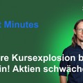 Renes Market Minutes - Bitcoin "explodiert" weiter! Gold und Euro ziehen an! Aktien schwächeln!