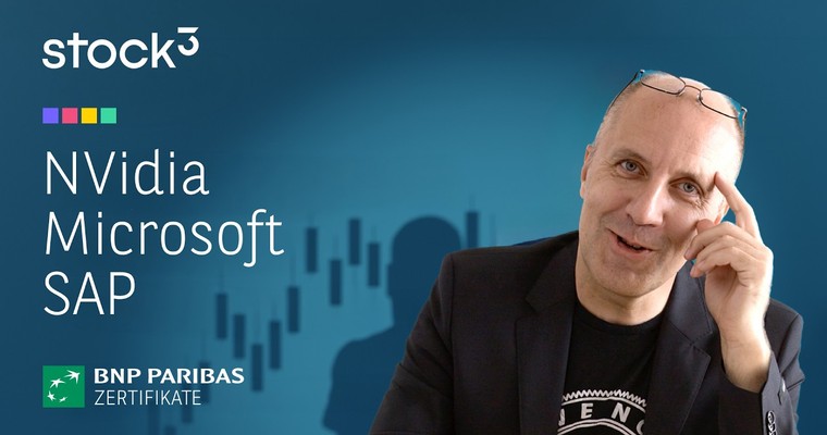 Chartbesprechung zum Monatsschluss: NVIDIA - AMAZON - MICROSOFT - SAP und mehr