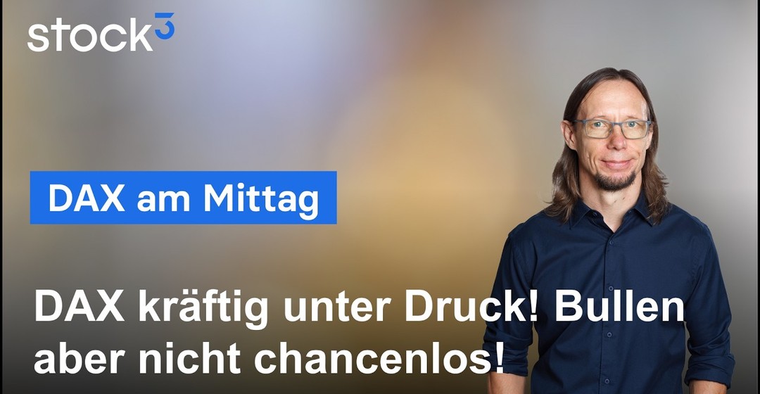 Videoteaser von DAX am Mittag - Hoch per Treppe, runter mit dem Fahrstuhl!