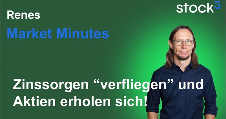 Videoteaser von Renes Market Minutes - Waller beruhigt das weinende Kind! Aktienmarkt mit kleinem Comeback!