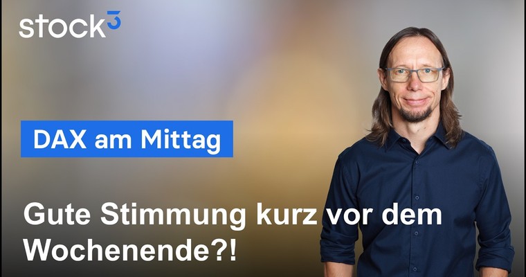 Videoteaser von DAX am Mittag - Diese Marken sind vor und auch nach den US-Arbeitsmarktdaten wichtig!