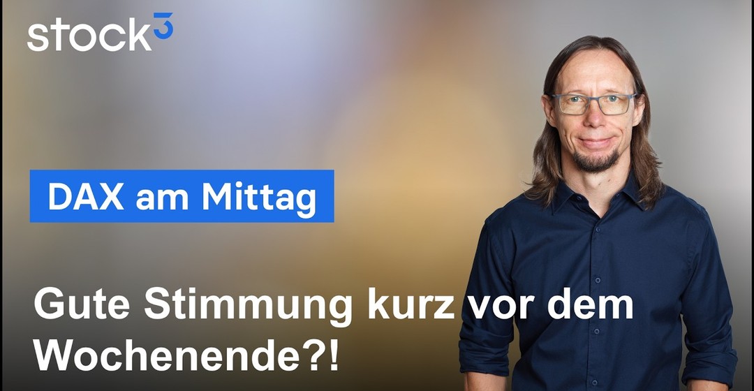 Videoteaser von DAX am Mittag - Diese Marken sind vor und auch nach den US-Arbeitsmarktdaten wichtig!