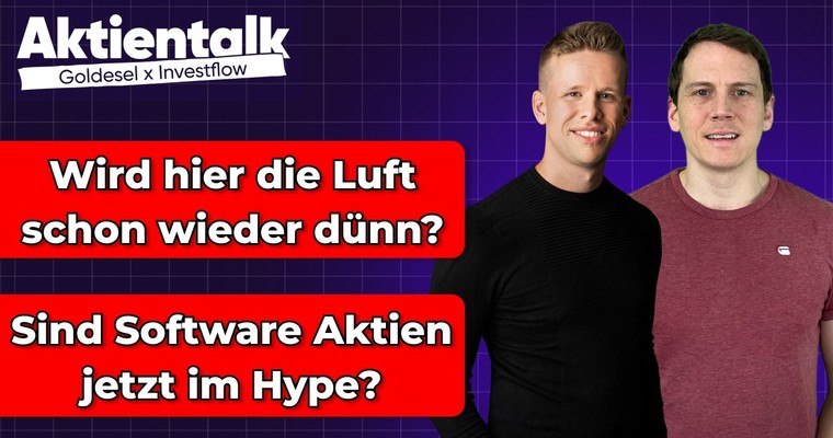 Videoteaser von Neuer Apple CEO Ternus übernimmt, Amazon unter Druck, Software wieder schwächer