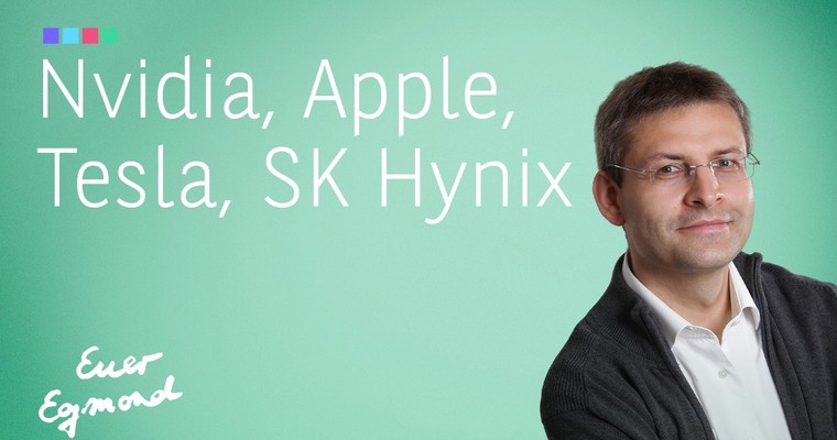 Videoteaser von Nvidia, Apple, Tesla und SK Hynix - Marktausblick mit Egmond Haidt
