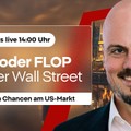 Videoteaser von TOP oder FLOP an der Wall Street | Die US Börse im Fokus! | 15.09.2026