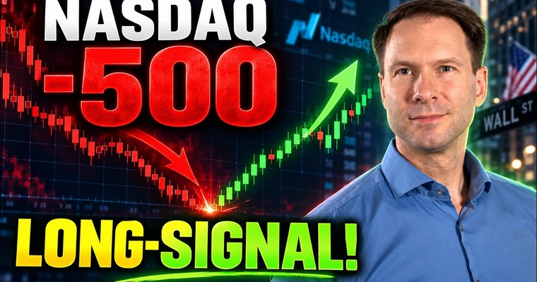 Videoteaser von Nasdaq stürzt 500 Punkte ab – dann kommt das Long-Signal!