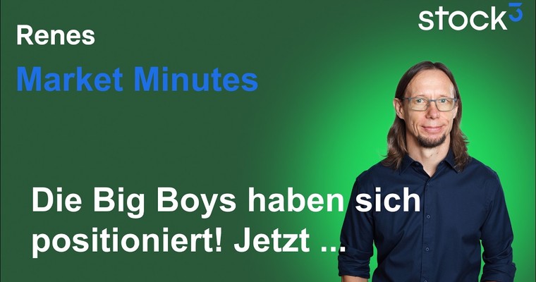 Videoteaser von Renes Market Minutes - Öl, Zinsen, Inflation! Diese Themen sind ... eingepreist?!