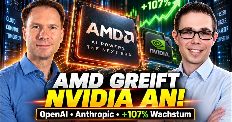 Videoteaser von Aktienanalysen der Woche: AMD, Apple & Deutz