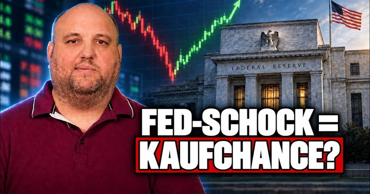 Videoteaser von Fed erhöht die Zinsen: Warum Tech-Aktien & Kryptos jetzt trotzdem Chancen bieten