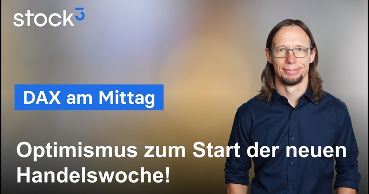 Videoteaser von DAX am Mittag - DAX kann positiv überraschen!