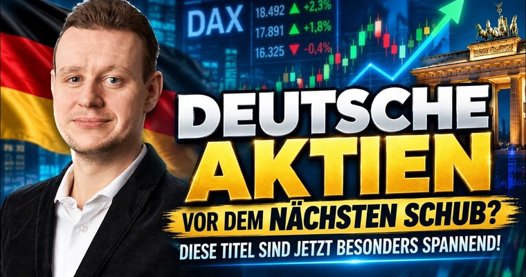 Videoteaser von Deutsche Aktien vor dem nächsten Schub? Diese Titel sind jetzt besonders spannend!