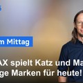 Videoteaser von DAX Analyse am Mittag - Achterbahnfahrt im DAX hält an! Und ich bin nicht dabei :-(