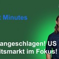 Videoteaser von Renes Market Minutes - Schwacher US-Arbeitsmarkt könnte helfen! DAX angeschlagen!