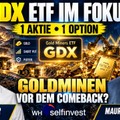Videoteaser von Goldminen vor dem Comeback? GDX-ETF mit Short Put im Fokus | Eine Aktie, eine Option