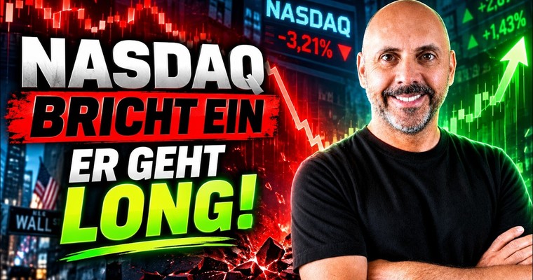 Videoteaser von Nasdaq bricht ein – warum Heiko Behrendt trotzdem auf LONG setzt!