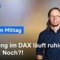 Videoteaser von DAX Analyse am Mittag - Bullisch, aber vorsichtig!