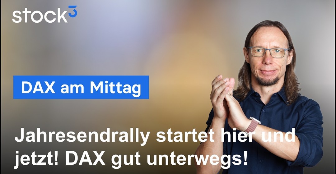 Videoteaser von DAX Analyse am Mittag - Die Jahresendrally ist gestartet