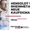 Videoteaser von Hensoldt und Rheinmetall – Reicht das schon für Kaufsignale?
