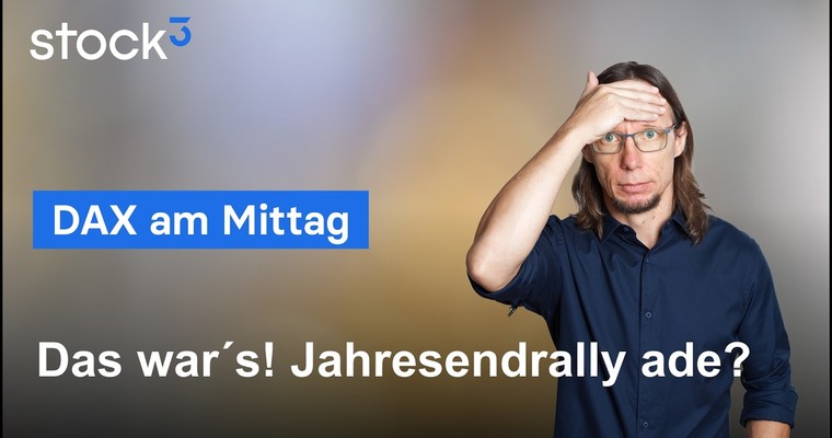 Videoteaser von DAX am Mittag - Das hätte heute nicht passieren dürfen! Und jetzt?