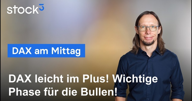 Videoteaser von DAX Analyse am Mittag - Das sind wichtige Kursgewinne!