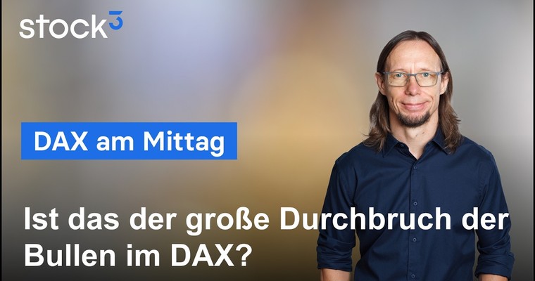 Videoteaser von DAX Analyse am Mittag - Endlich Jahresendrally? Chance & Risko EZB