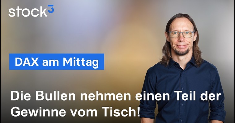 Videoteaser von DAX Analyse am Mittag - Alles halb so wild? Gewinnmitnahmen vor dem Wochenende oder doch mehr?