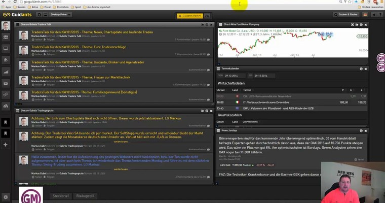 DAX - Markttechnische Prognose für den 29.12.2014