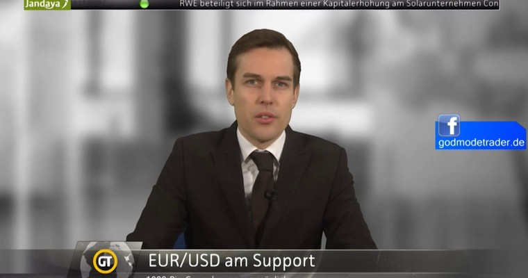 GodMorning! Eurodollar auf starkem Support!