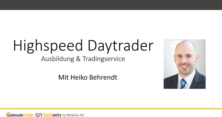 Highspeed Daytrader - Mitschnitt Januar 2016