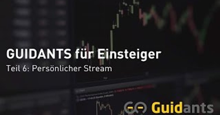 GUIDANTS für Einsteiger, Teil 6: Persönlicher Stream