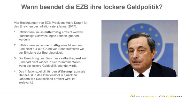Börsen-Talk: Leitet die EZB das Ende der Geldflut ein?