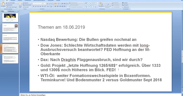 Webinarmitschnitt Rohstoff- und Indextrader vom 18.6.2019